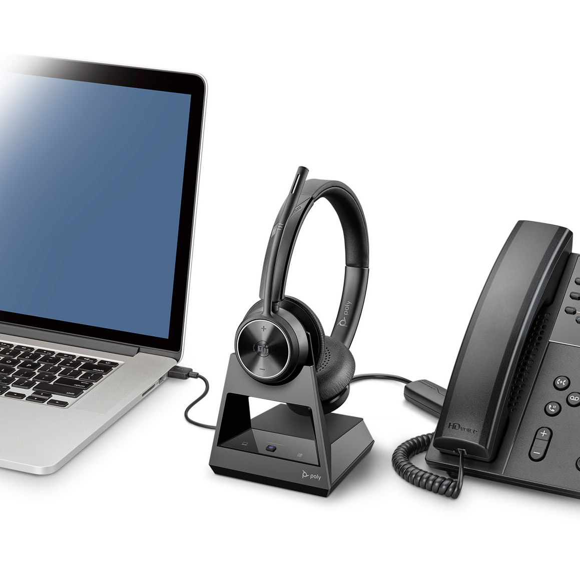Deskphone and PC/laptop